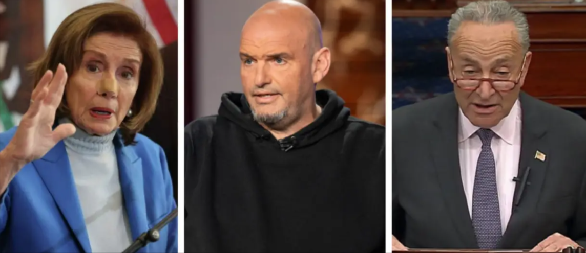 Dem Sen. Fetterman Stuns DC with Announcement &mdash; Pelosi and Schumer Are FURIOUS