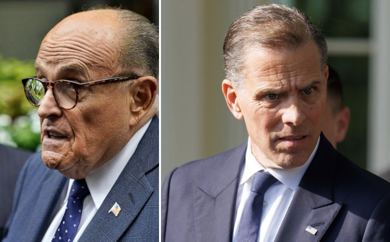 Hunter Biden Quits in Legal Battle Against Rudy Giuliani