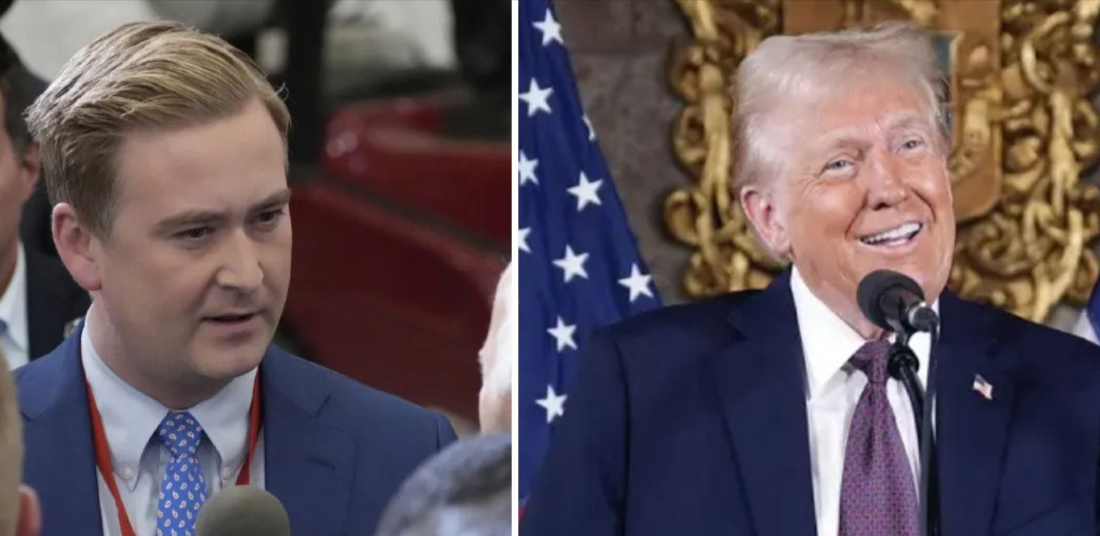 Trump Jokes With Fox’s Doocy During Discussion Of Mystery Drones