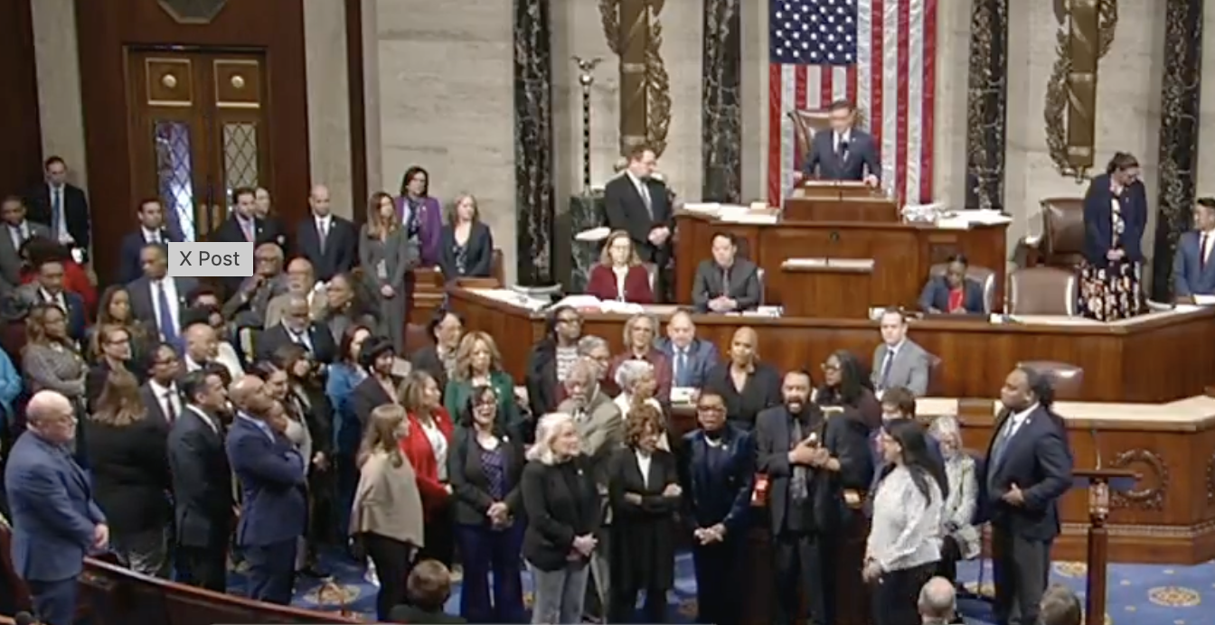 Democrats Sing, Rally Around Al Green After Censure for Trump Speech Disruption